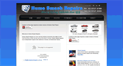 Desktop Screenshot of humesmashrepairs.com.au